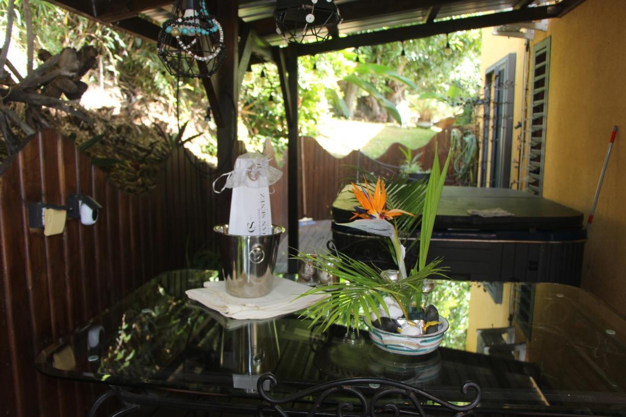 La Liane De Jade 974-Lodge Le Palissandre - Jacuzzi Privatif - Piscine Chauffee Le Bois de Nefles  外观 照片