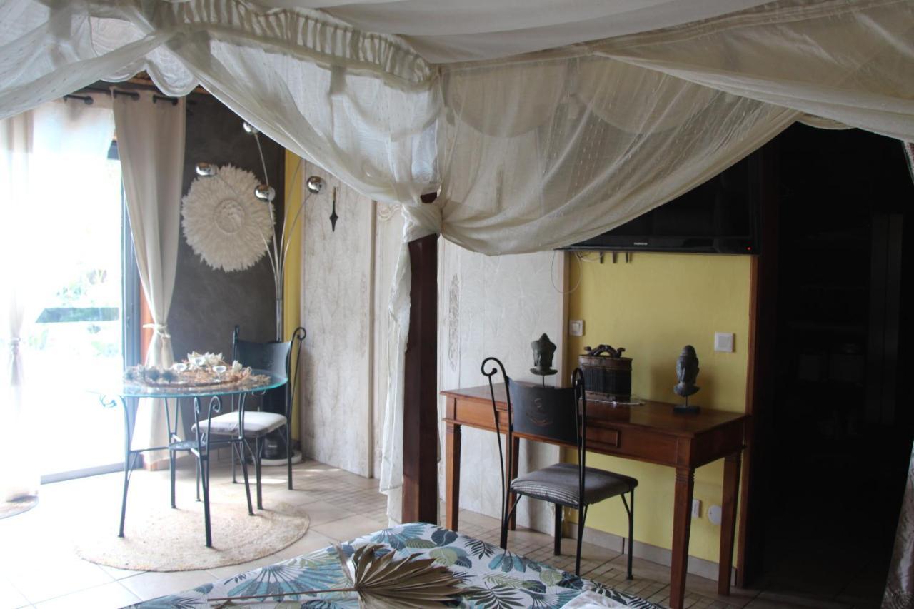 La Liane De Jade 974-Lodge Le Palissandre - Jacuzzi Privatif - Piscine Chauffee Le Bois de Nefles  外观 照片