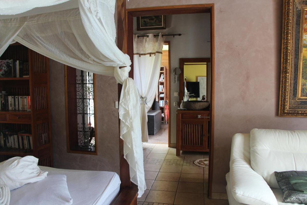 La Liane De Jade 974-Lodge Le Palissandre - Jacuzzi Privatif - Piscine Chauffee Le Bois de Nefles  外观 照片