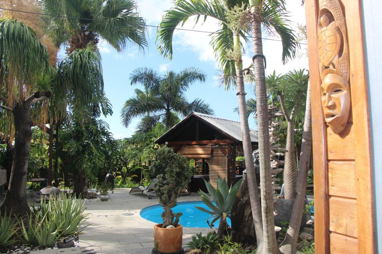 La Liane De Jade 974-Lodge Le Palissandre - Jacuzzi Privatif - Piscine Chauffee Le Bois de Nefles  外观 照片