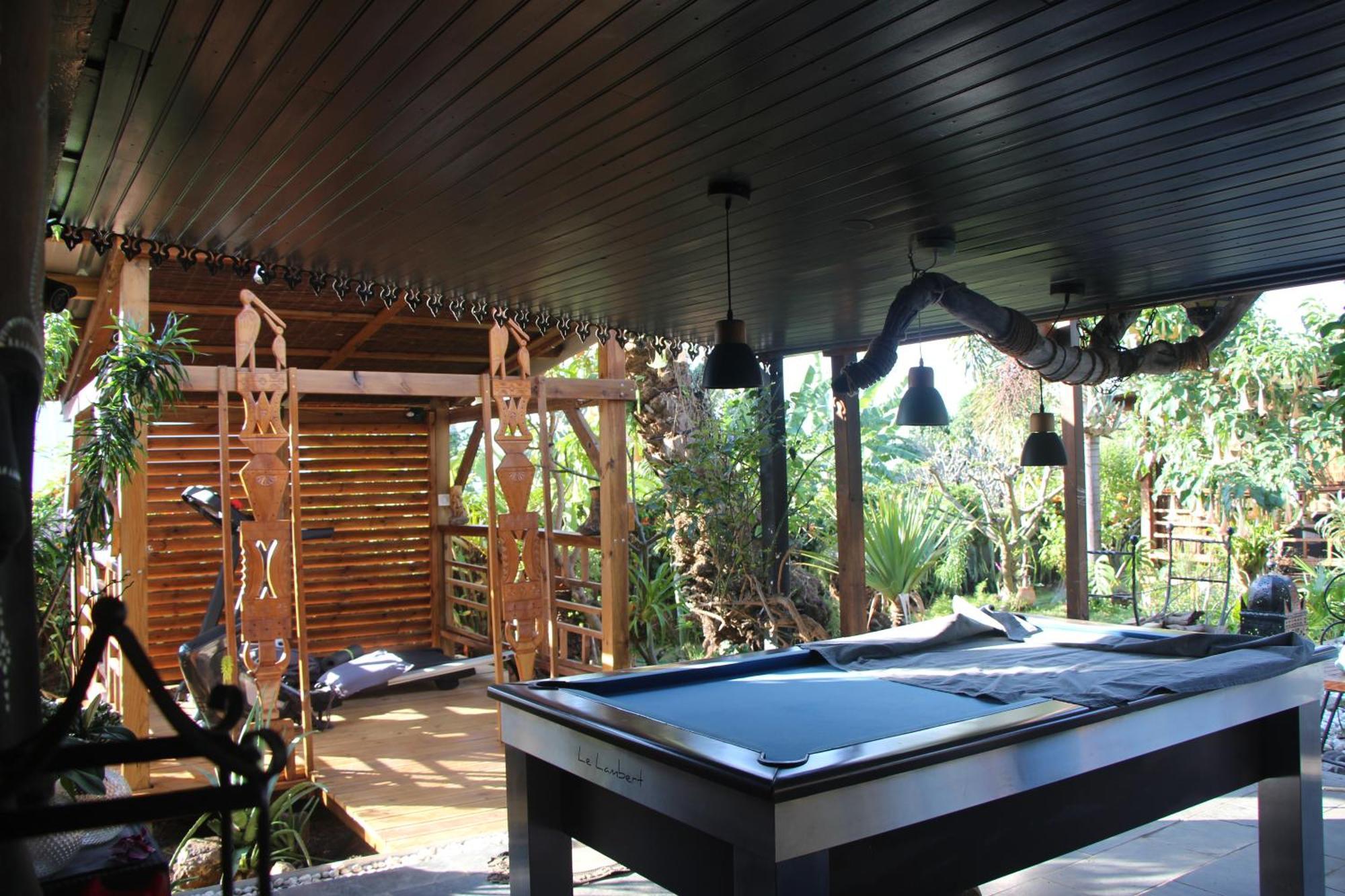 La Liane De Jade 974-Lodge Le Palissandre - Jacuzzi Privatif - Piscine Chauffee Le Bois de Nefles  外观 照片